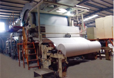 Toilet paper machine